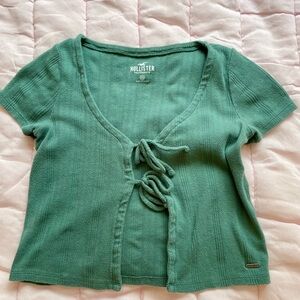 Hollister double tie top